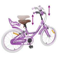 Produktbild för Barncykel 18 Tum för 5-7 år gamla Lila