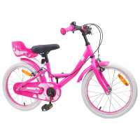Produktbild för Barncykel 18 Tum för 5-7 år gamla Rosa