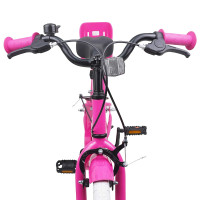 Produktbild för Barncykel 18 Tum för 5-7 år gamla Rosa
