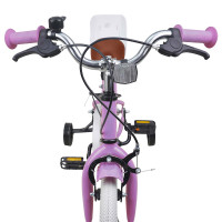 Produktbild för Barncykel 14 Tum från 3-5 år gammal Lila