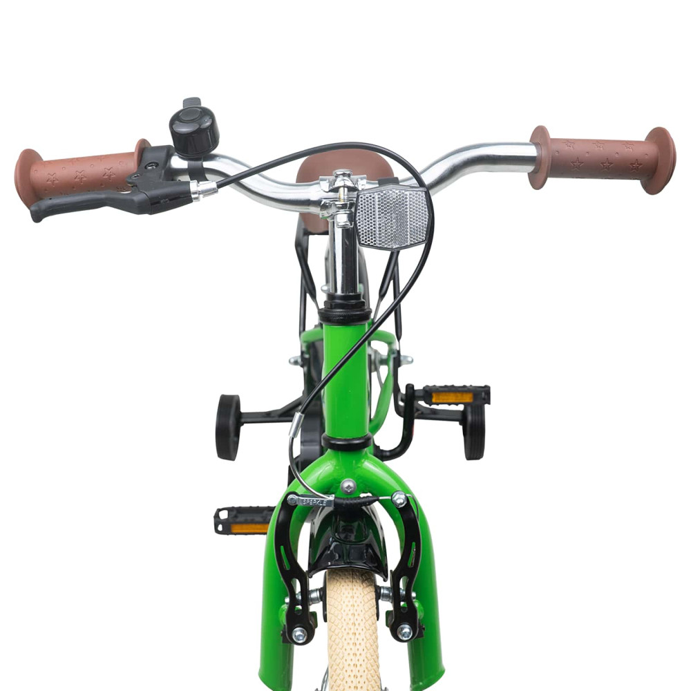 Produktbild för Barncykel 14 Tum från 3-5 år gammal Grön