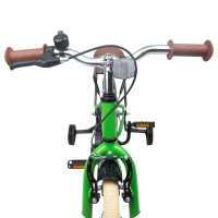 Produktbild för Barncykel 16 Tum för 4-6 år gamla Grön