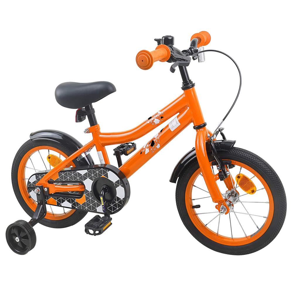 Produktbild för Barncykel 12 Tum för 2-4 åringar Orange