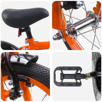 Produktbild för Barncykel 12 Tum för 2-4 åringar Orange