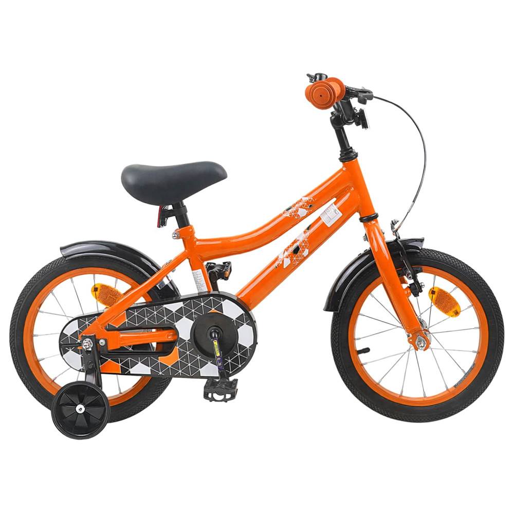 Produktbild för Barncykel 16 Tum för 4-6 år gamla Orange