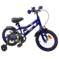 Produktbild för Barncykel 12 Tum för 2-4 åringar Mörkblå
