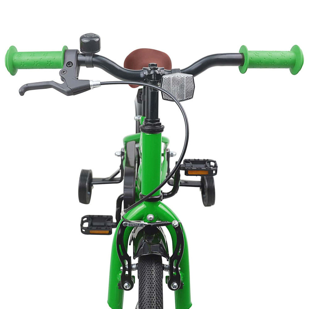 Produktbild för Barncykel 16 Tum för 4-6 år gamla Grön