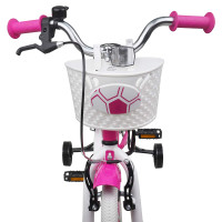 Produktbild för Barncykel 16 Tum för 4-6 år gamla Rosa