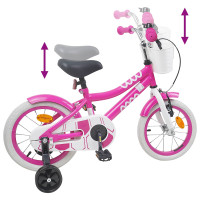Produktbild för Barncykel 16 Tum för 4-6 år gamla Rosa