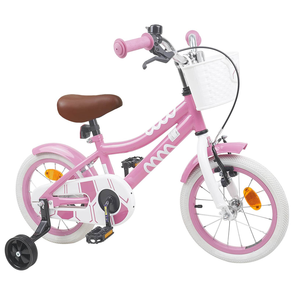 Produktbild för Barncykel 12 Tum för 2-4 åringar Ljusrosa
