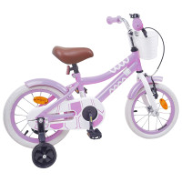 Produktbild för Barncykel 12 Tum för 2-4 åringar Lila