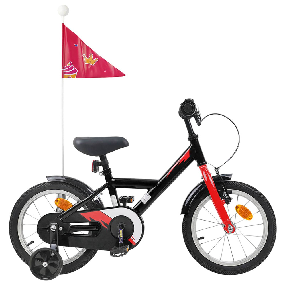Produktbild för Barncykel 14 Tum från 3-5 år gammal Svart