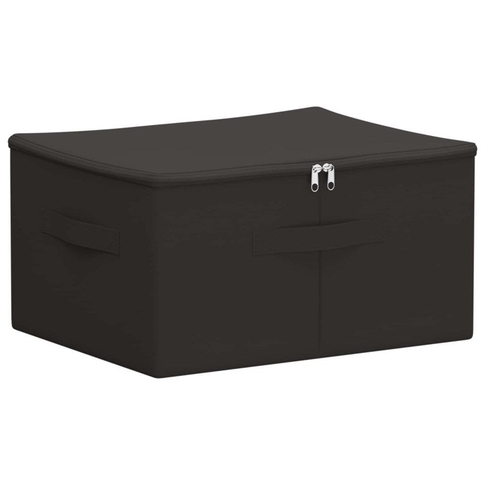 Produktbild för Förvaringslåda Antracit 43 x 34 x 23 cm Non-woven tyg