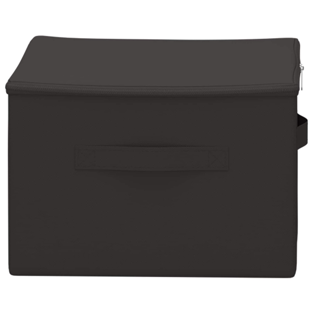 Produktbild för Förvaringslåda Antracit 43 x 34 x 23 cm Non-woven tyg