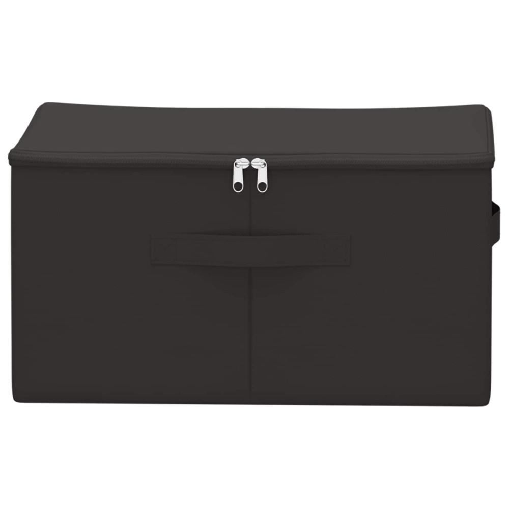 Produktbild för Förvaringslåda 6 pcs Antracit 43 x 34 x 23 cm Non-woven tyg