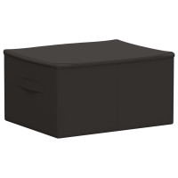 Produktbild för Förvaringslåda 24 pcs Antracit 50 x 30 x 25 cm Non-woven tyg