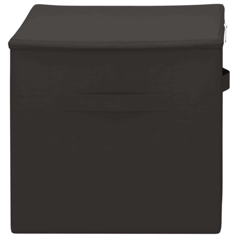Produktbild för Förvaringslåda Antracit 55 x 35 x 32 cm Non-woven tyg