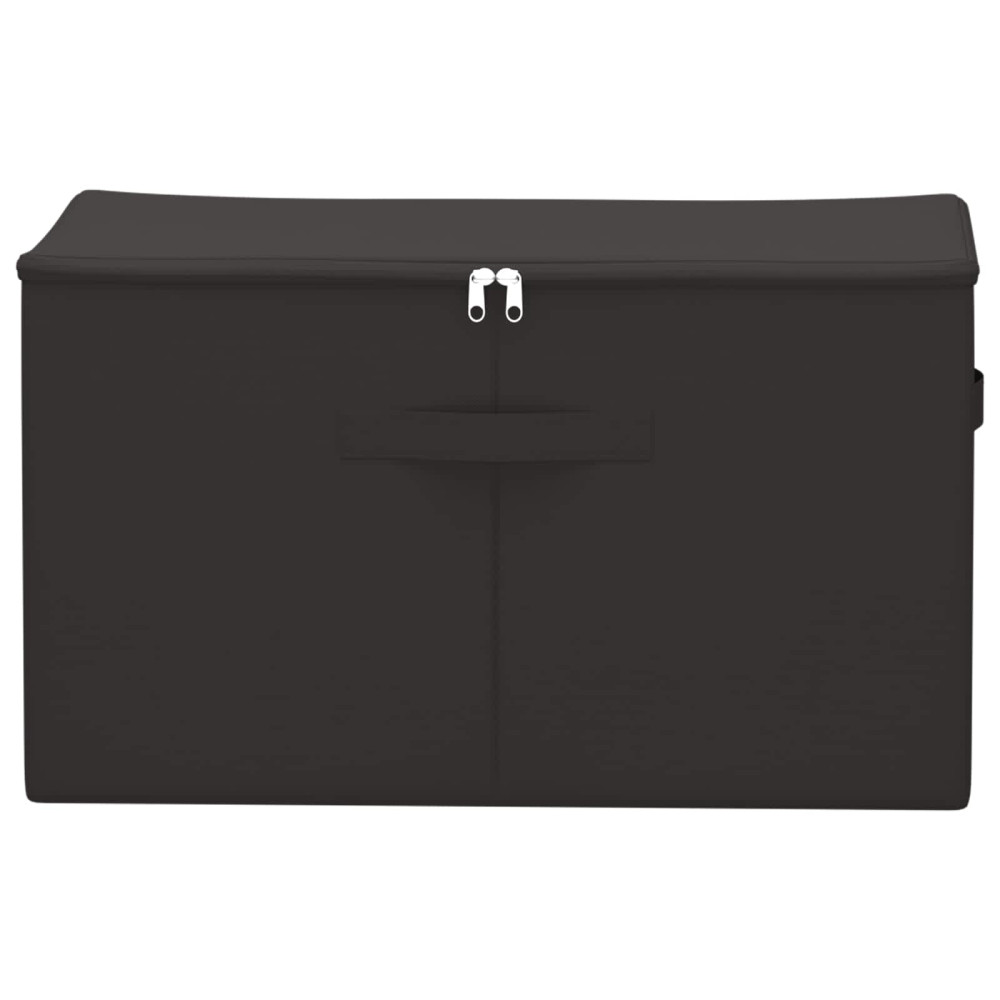 Produktbild för Förvaringslåda 2 pcs Antracit 55 x 35 x 32 cm Non-woven tyg