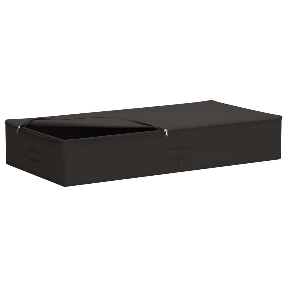 Produktbild för Förvaringslåda 24 pcs Antracit 100 x 50 x 18 cm Non-woven tyg