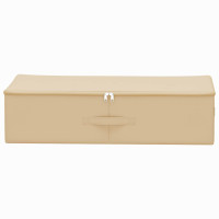 Produktbild för Förvaringslåda 6 pcs Gräddvit 70 x 40 x 18 cm Non-woven tyg