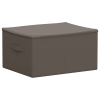 Produktbild för Förvaringslåda 6 pcs Grå 43 x 34 x 23 cm Non-woven tyg