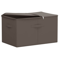Produktbild för Förvaringslåda 6 pcs Antracit 55 x 35 x 32 cm Non-woven tyg
