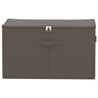 Produktbild för Förvaringslåda 2 pcs Grå 60 x 43 x 35 cm Non-woven tyg