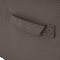 Produktbild för Förvaringslåda 24 pcs Grå 60 x 43 x 35 cm Non-woven tyg