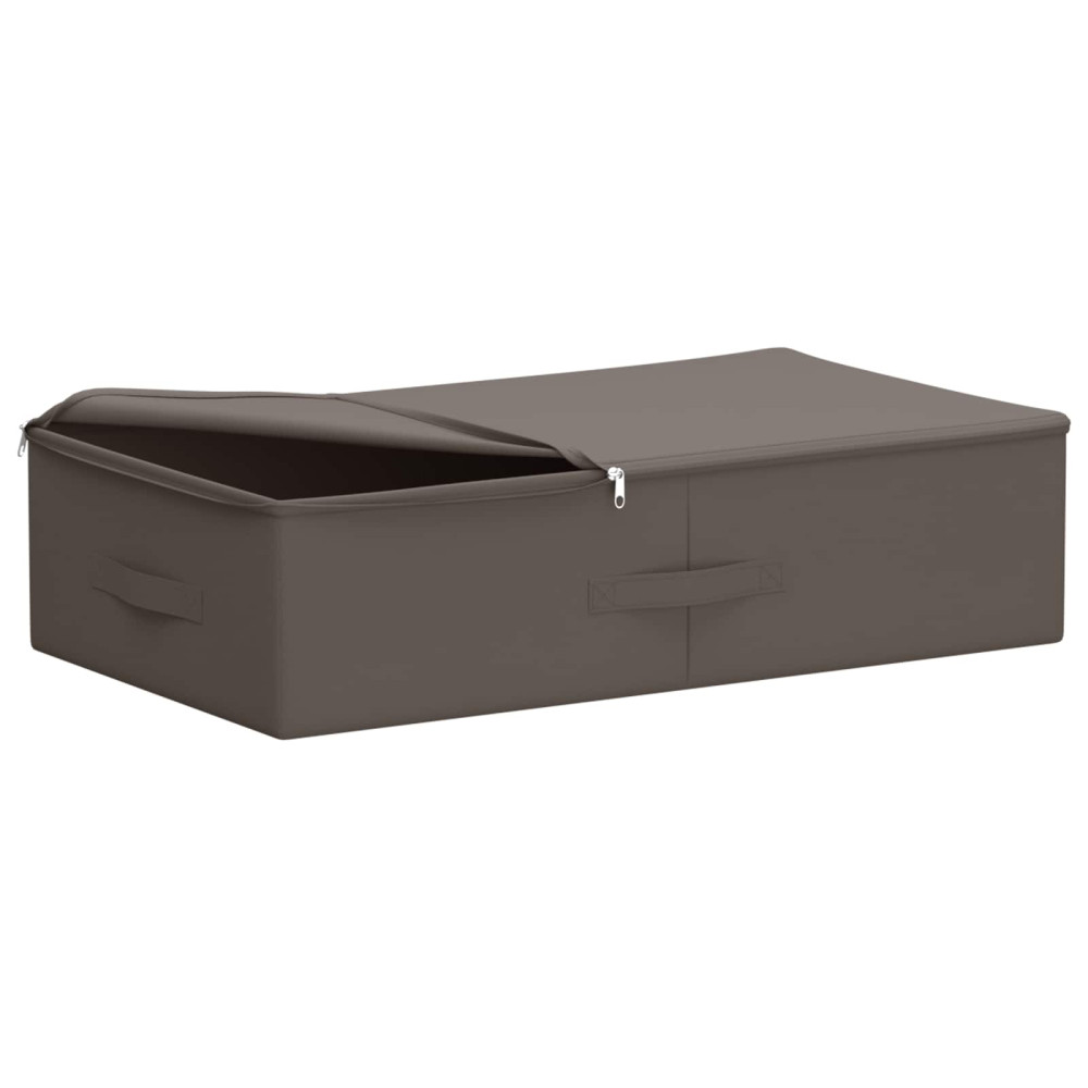 Produktbild för Förvaringslåda 6 pcs Grå 70 x 40 x 18 cm Non-woven tyg