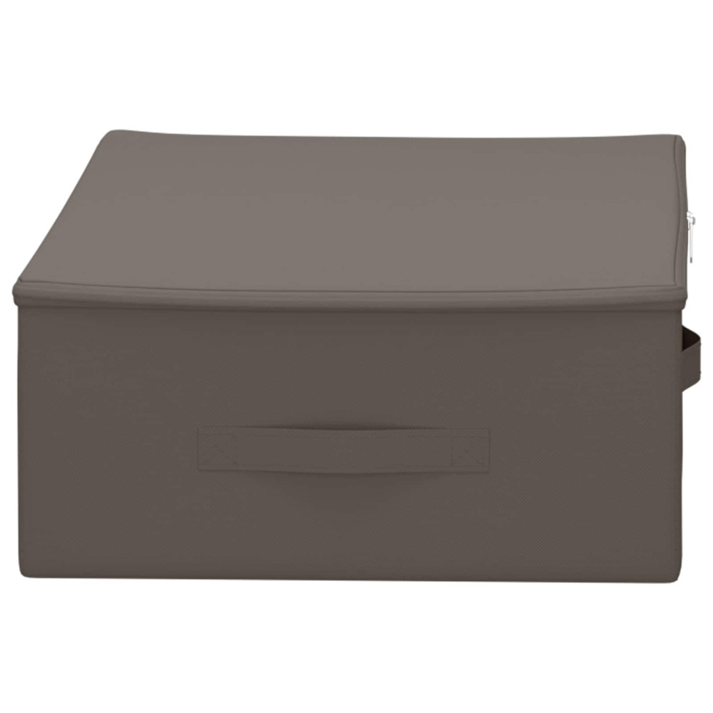 Produktbild för Förvaringslåda 6 pcs Grå 70 x 40 x 18 cm Non-woven tyg