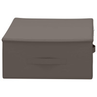 Produktbild för Förvaringslåda 24 pcs Grå 70 x 40 x 18 cm Non-woven tyg