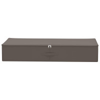 Produktbild för Förvaringslåda 2 pcs Grå 90 x 48 x 15 cm Non-woven tyg