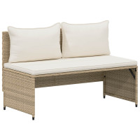 Produktbild för Utomhussoffset 4 -Seater 4 pcs 55 x 30 x 39 cm