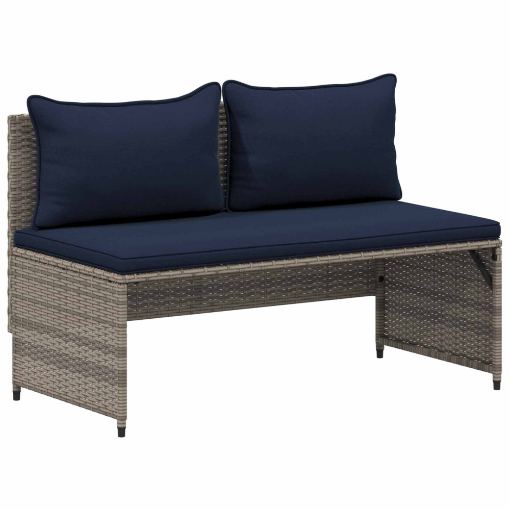 Produktbild för Utomhussoffset 4 -Seater 4 pcs 55 x 30 x 39 cm