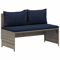 Produktbild för Utomhussoffset 4 -Seater 4 pcs 55 x 30 x 39 cm