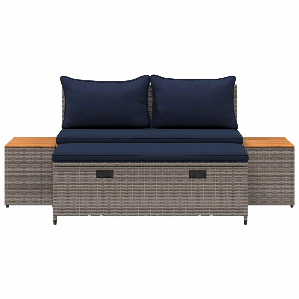 Produktbild för Utomhussoffset 4 -Seater 4 pcs 55 x 30 x 39 cm