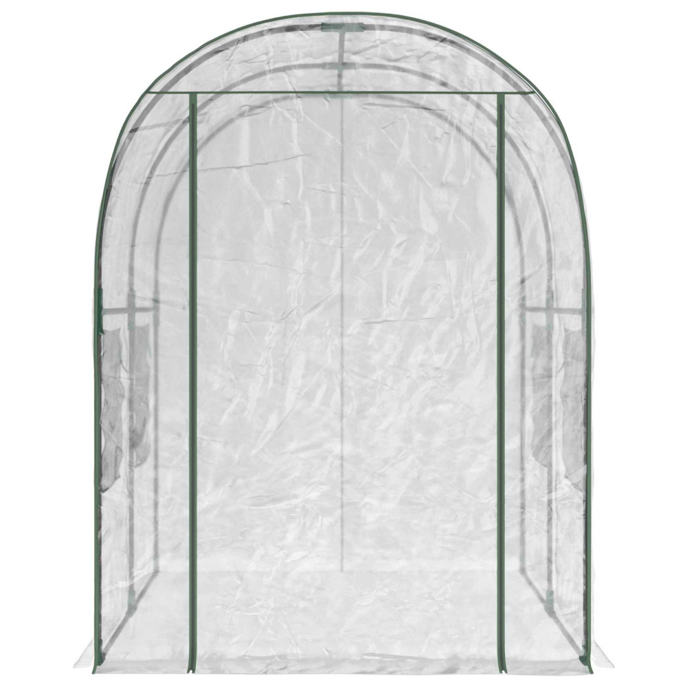 Produktbild för Växthus med ram 160 x 200 x 192,5 cm PVC Transparent