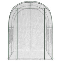 Produktbild för Växthus med ram 160 x 200 x 192,5 cm PVC Transparent