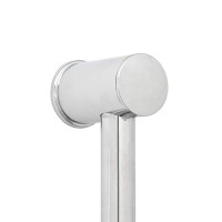 Produktbild för Duschhylla Krom 101 cm Rostfritt stål