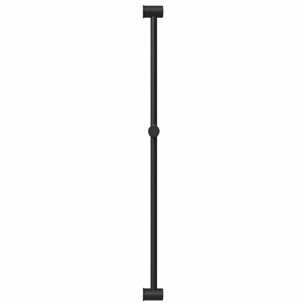 Produktbild för Duschhylla Svart 101 cm Rostfritt stål