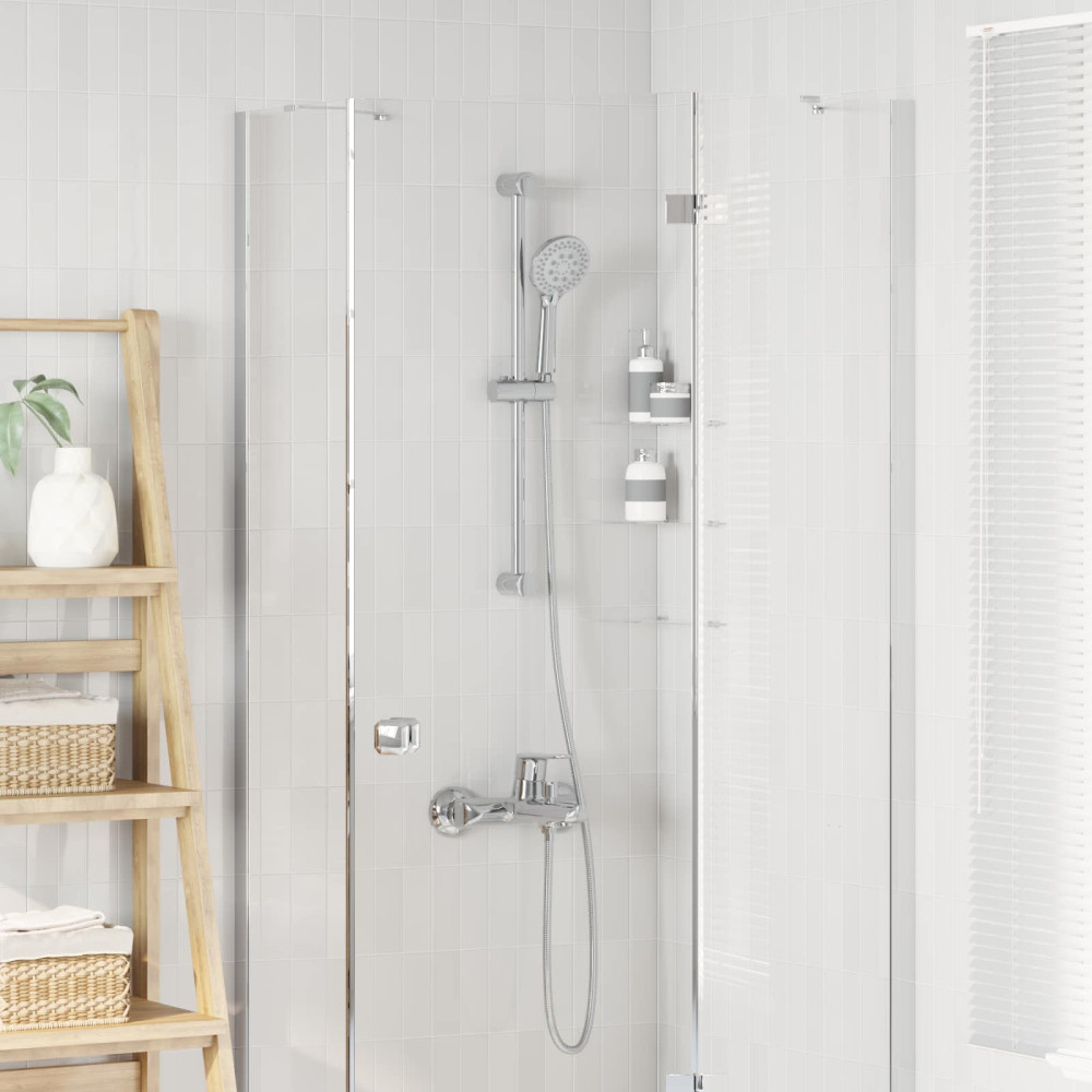 Produktbild för Duschsystemset Krom 70 cm Rostfritt stål