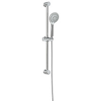 Produktbild för Duschsystemset Krom 70 cm Rostfritt stål