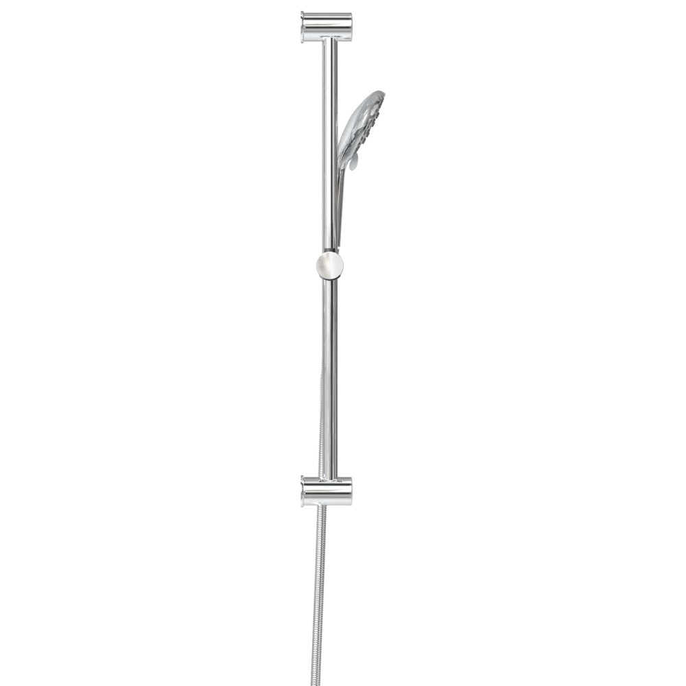 Produktbild för Duschsystemset Krom 70 cm Rostfritt stål