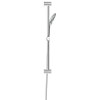 Produktbild för Duschsystemset Krom 70 cm Rostfritt stål