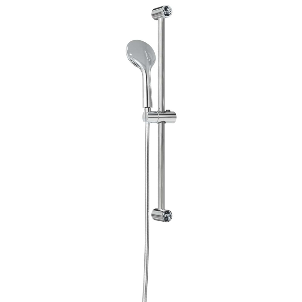 Produktbild för Duschsystemset Krom 70 cm Rostfritt stål