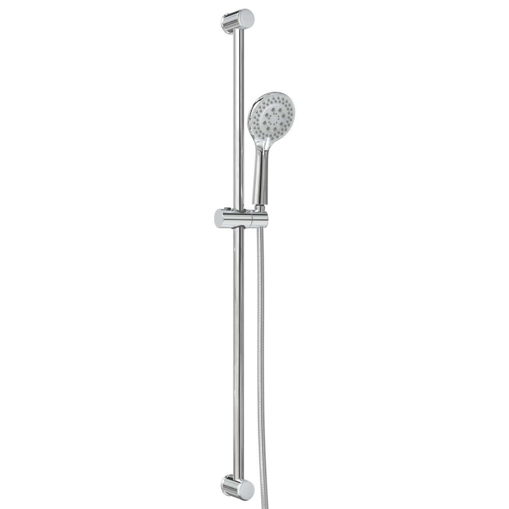 Produktbild för Duschsystemset Krom 100 cm Rostfritt stål
