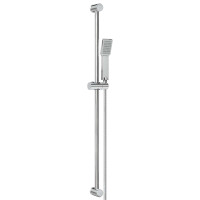 Produktbild för Duschsystemset Krom 100 cm Rostfritt stål