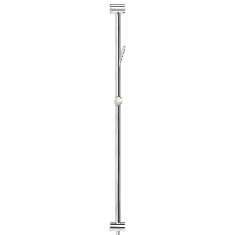 Produktbild för Duschsystemset Krom 100 cm Rostfritt stål