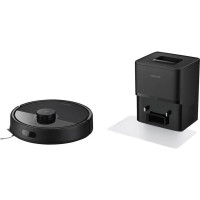 Produktbild för Roborock Q7B, Utan påse, Svart, Rund, 3 hjul, Laddning, 0,27...
