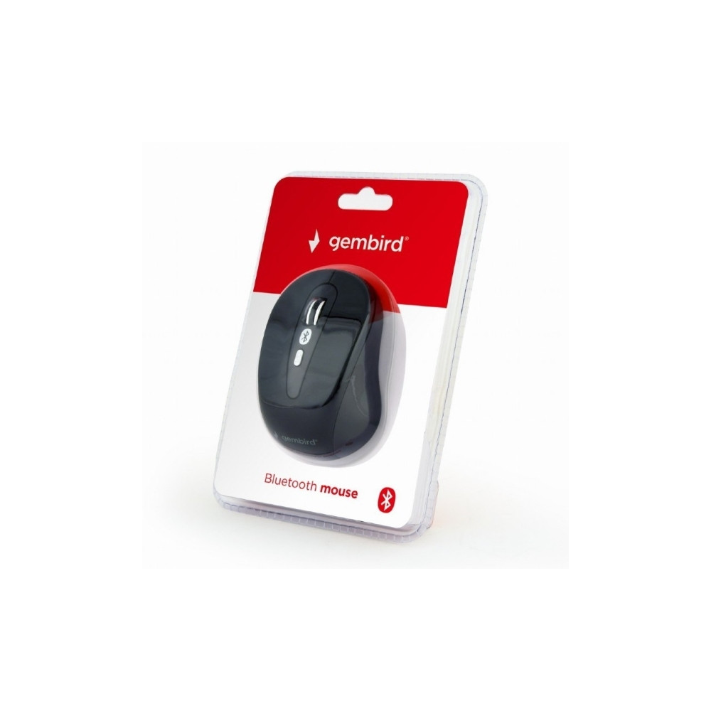Produktbild för Gembird MUSWB-6B-01 - mus - Bluetooth 3.0 - svart